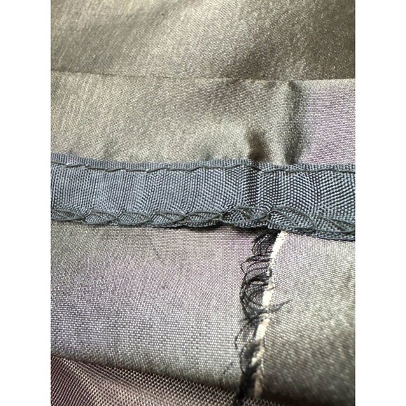 Vintage Metallic  Silk Maxi Skirt With High Shine Finish & A-Line Silhouette Wom - Picture 14 of 16